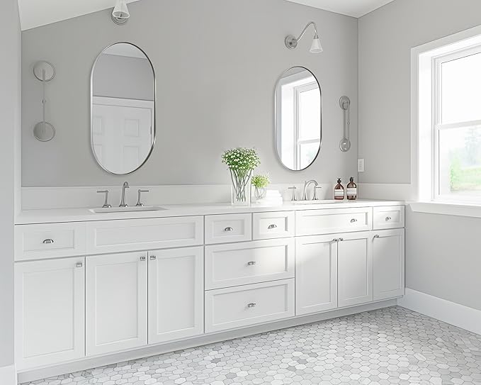 ANDY STAR Rustproof Chrome Oval Mirror - Image 8