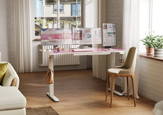 INNOVAR Glass Standing Desk - Image 2