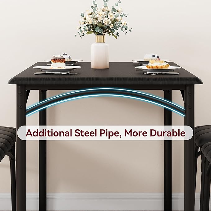 GarveeHome Dining Table Set for 2, Kitchen Table - Image 5