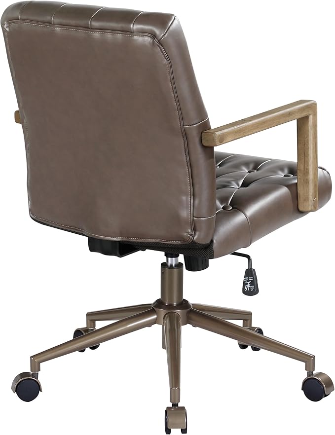 OSP Home Furnishings Waltham Adjustable Height and Tilt, Swivel Home Office - Image 5