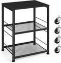 OYEAL Black Night Stand Industrial End Table by OYEAL