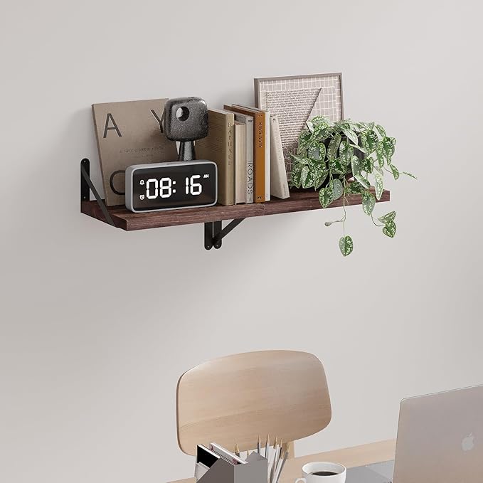 SAUMONIERES Floating Shelves Bookshelf - Image 2