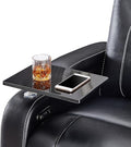 Home Theater Seating Series Swivel Tray Table by Weilianda
