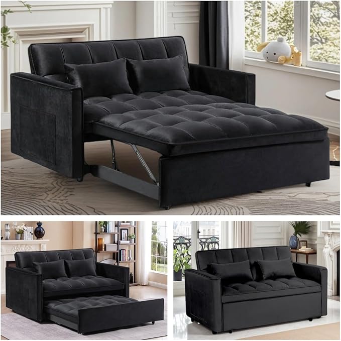 3 in1 Sofa Bed, Pull-Out Sleeper Sofa Bed by Outdoorchairs