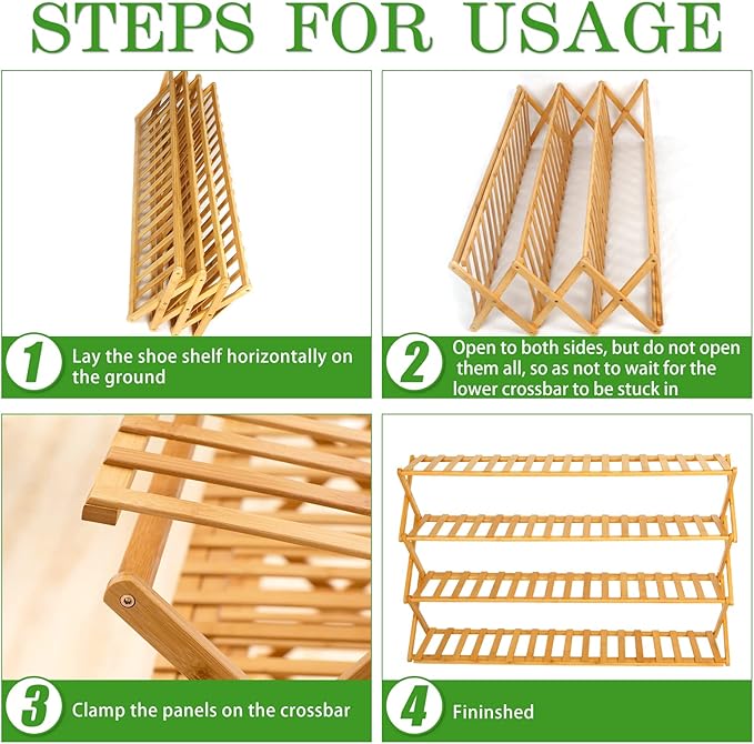 Choclaif Free Standing Shoe Racks - Image 7