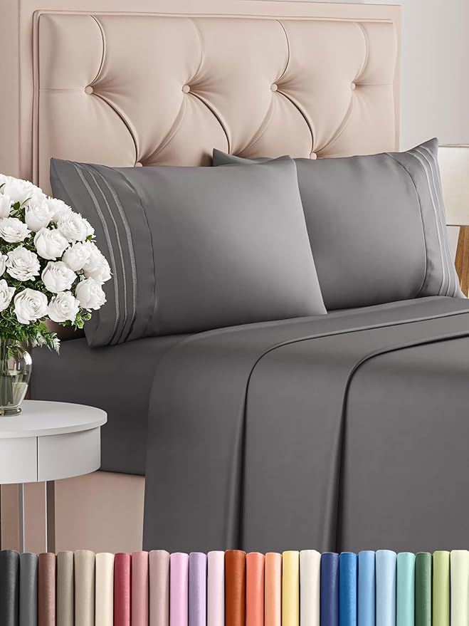 Queen Size 4 Piece Sheet Set by CGKUnlimited