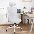 High Back Office Chair with Adjustable Lumbar Support & Headrest, Ergonomic by COLAMYINC