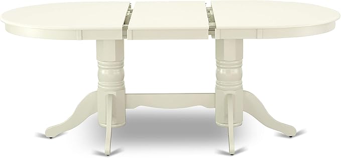 East West Furniture VAAD5-LWH-LC 5 Piece Dining Room Furniture Set Includes an - Image 5