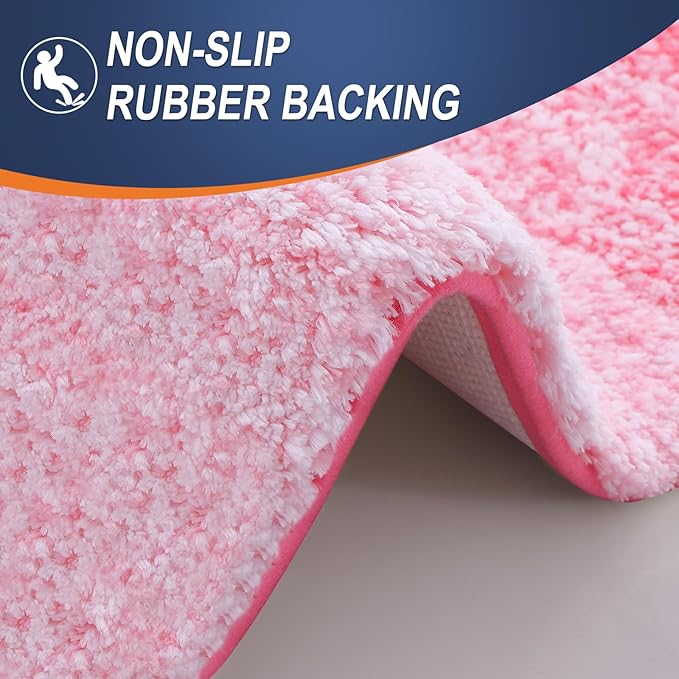 OLANLY Bathroom Rug Mat 24x16, Extra Soft and Absorbent Microfiber Bath Rugs - Image 5