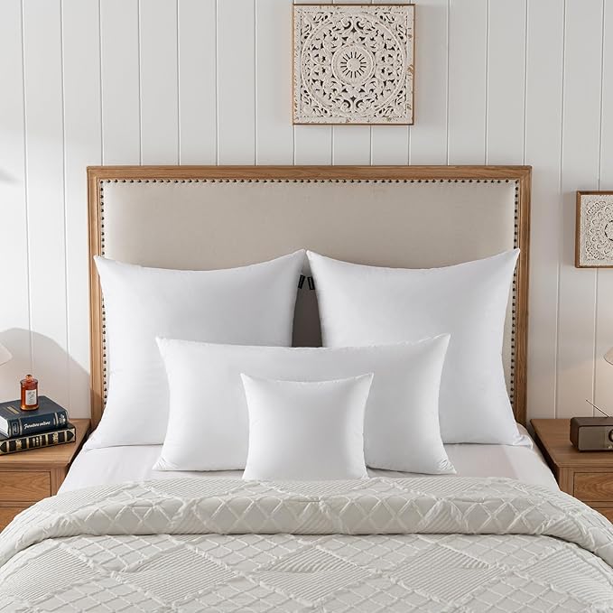 Basic home14x24 Decorative Throw Pillow Inserts-Down Feather Pillow - Image 2