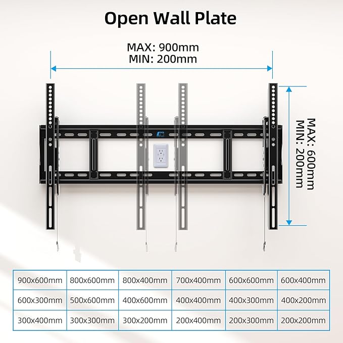 HOME VISION Heavy Duty TV Wall Mount - Image 9