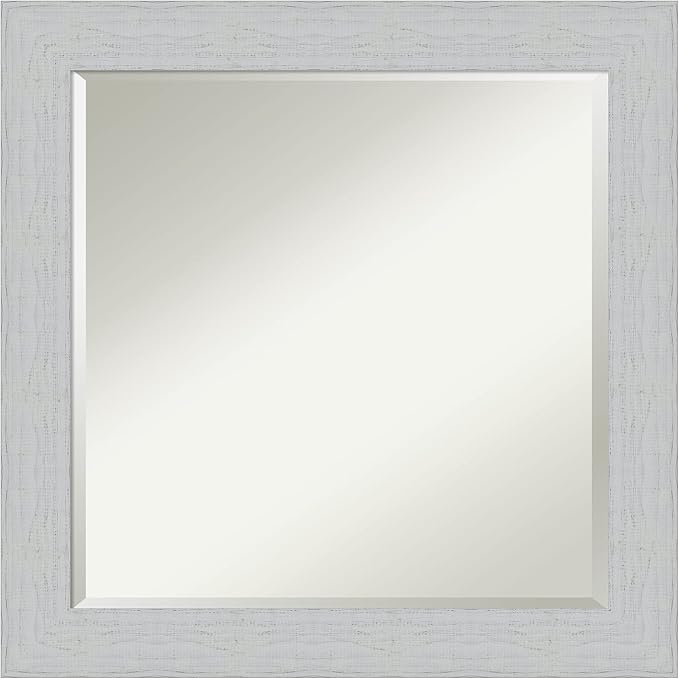 Amanti Art White Bathroom Mirror by AmantiArt