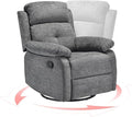 Swivel Rocker Recliner, 360 Swivel Small Recliners by Outdoorchairs