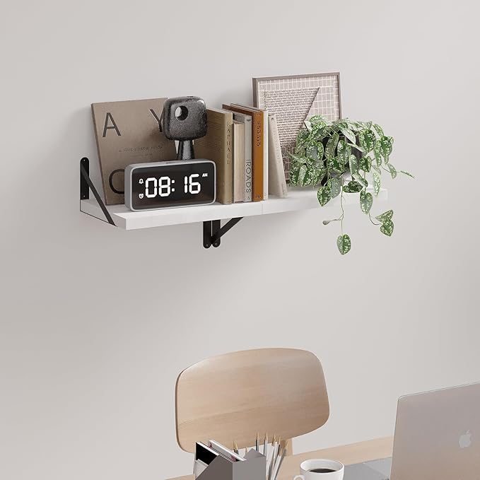 SAUMONIERES Floating Shelves Bookshelf - Image 2
