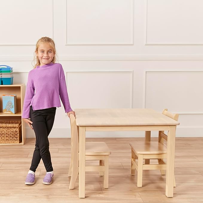 ECR4Kids 30in Square Hardwood Table - Image 8