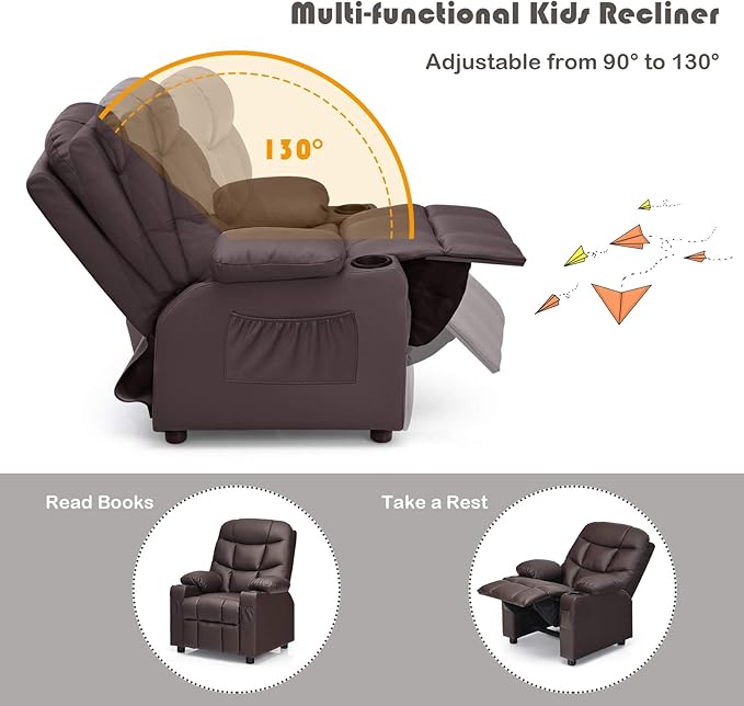 Costzon Kids Recliner Chair - Image 4