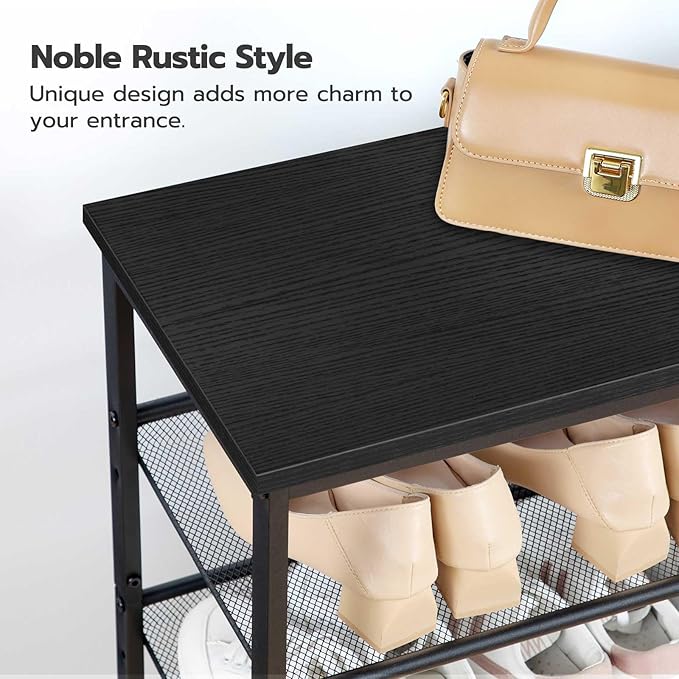 HOOBRO Shoe Rack for Entryway, 5-Tier Organizer - Image 8