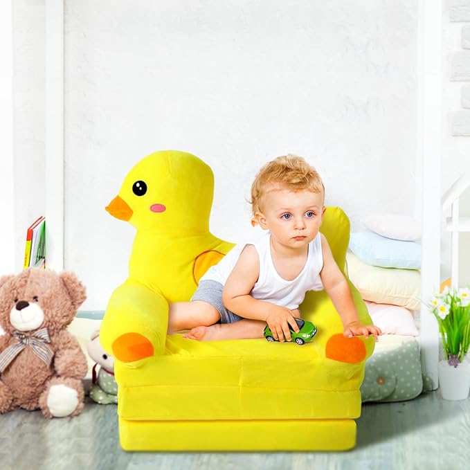 Duck Kids Couch Fold Out 2-in-1 Toddler Sofa Fold Out - Image 6