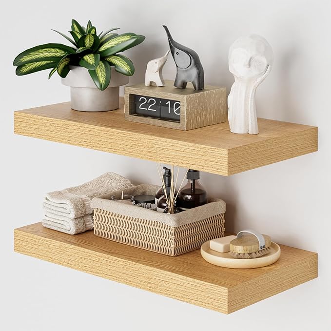 Heimlove 12" Deep Floating Shelves by Heimlove