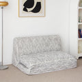 N&V Folding Chainse Lounger Bean Sofa, Foam Filling Folding Matress Sofa by NV