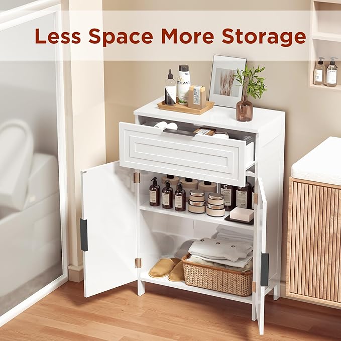 Storage Cabinet Bathroom Floor Cabinets - Image 3