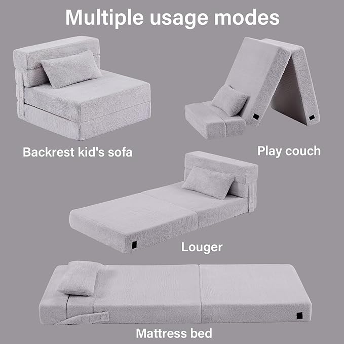 Folding Sofa Bed Floor Mattress - Image 6