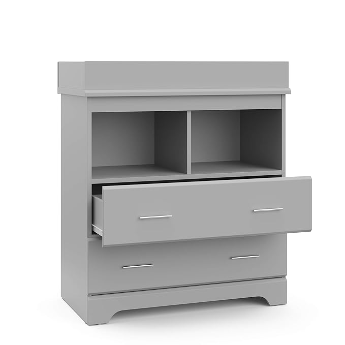 Storkcraft Brookside 2 Drawer Changing Table Dresser – GREENGUARD Gold Certified - Image 5