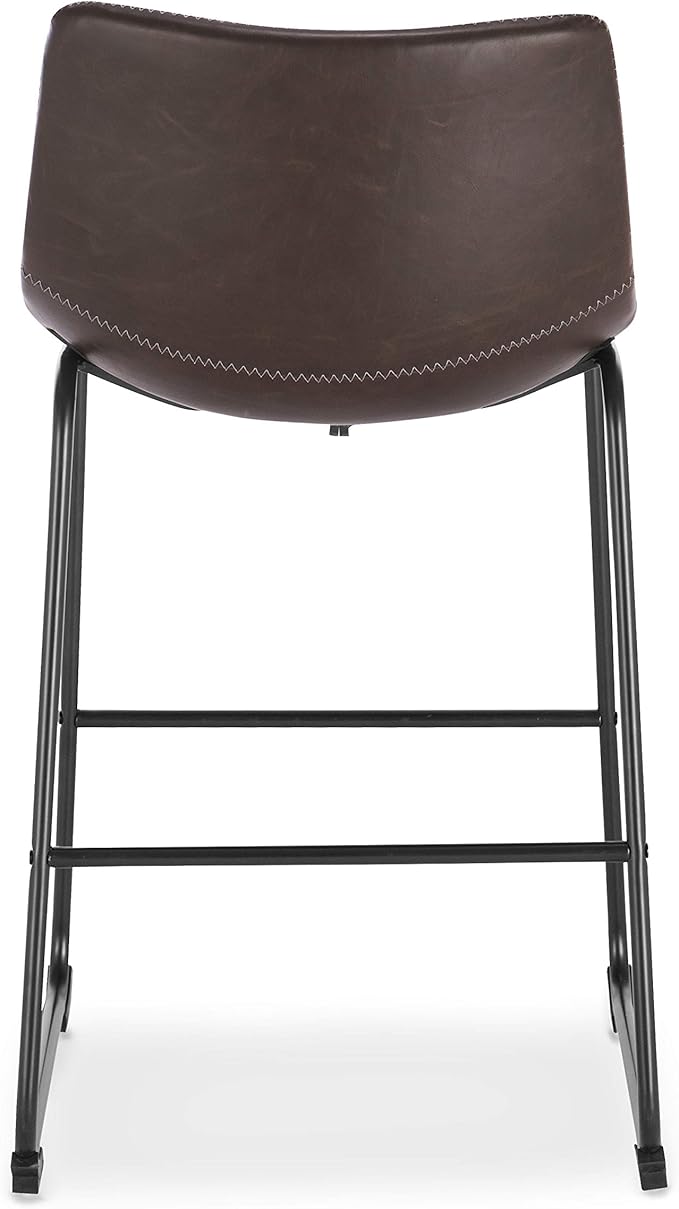 EdgeMod Brinley Counter Stool in Brown - Image 6