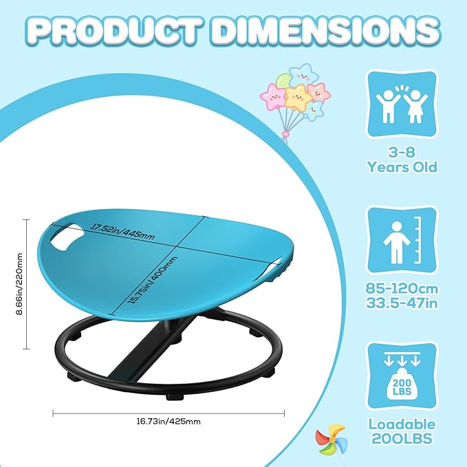 Spinning Chair for Autistic Kids - Image 3