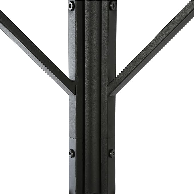 Coat Rack Hat Stand Free Standing Display Hall Tree Metal Hat Hanger Garment - Image 7