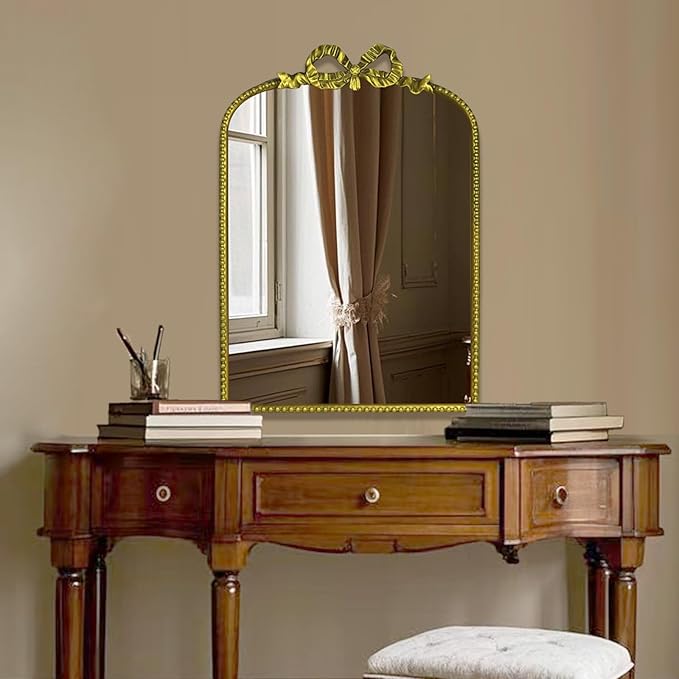 Baroque Decorative Mirror, European-Style Retro Gold Style Baroque Wall Hanging - Image 5