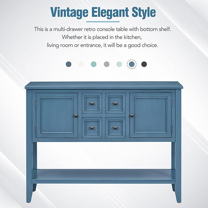 Merax Modern Wood Buffet Sideboard - Image 9