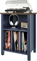 LIDYUK Record Player Stand, Vinyl Record Storage Table End Table by LIDYUK