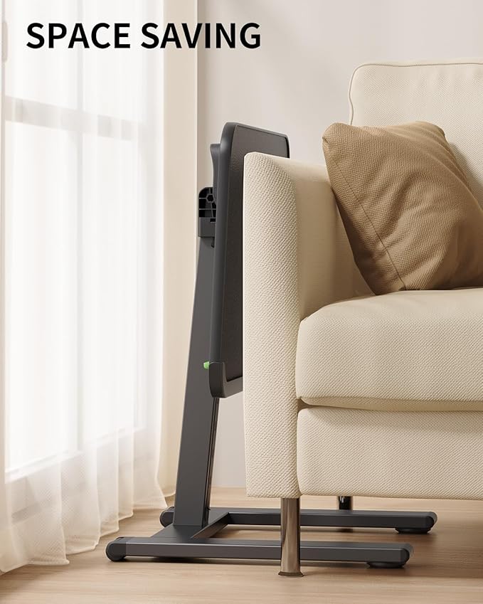 SAIJI Mobile TV Tray Table, Heavy Duty Metal TV Trays - Image 7