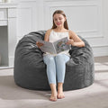 Hobestluk 3FT Bean Bag Chair Giant Bean Bag Chairs by YourHomeDeservesMore