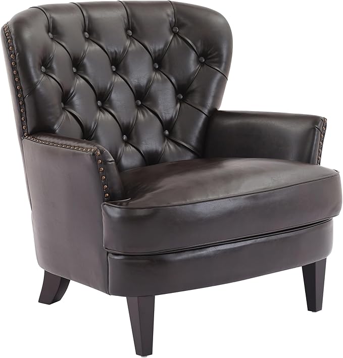 Ball & Cast Accent Chair, Mid-Century Lounge Living Room Chairs - Image 5