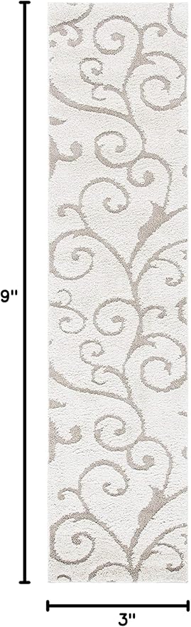 SAFAVIEH Florida Shag Collection Runner Rug - Image 2