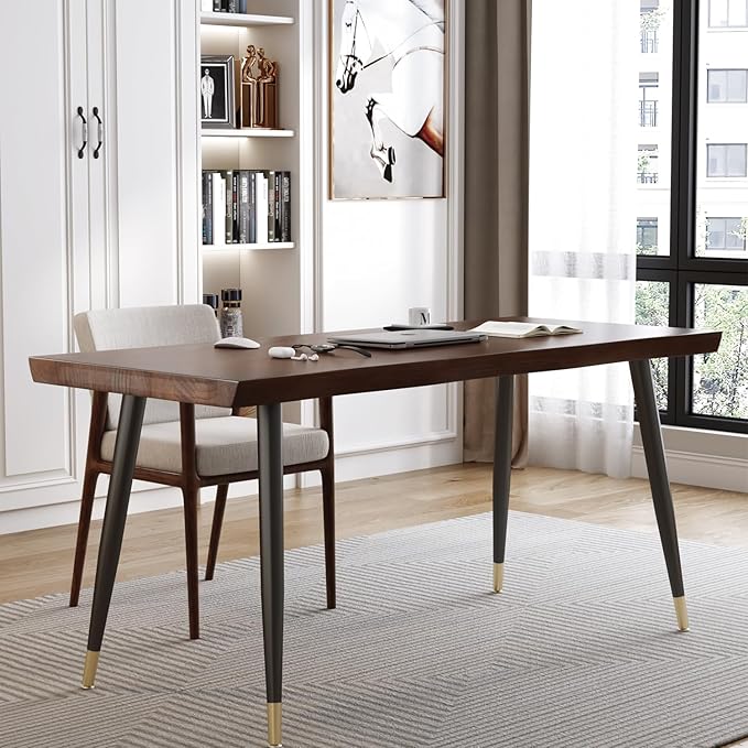 Modern Simple Style 55" Standing Desk Study Computer Desk by Sihtengxxhongs