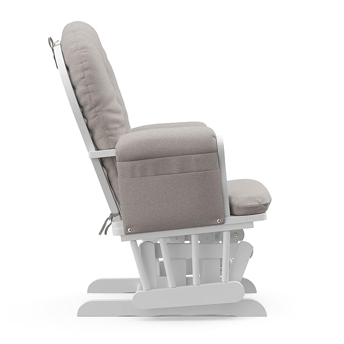 Storkcraft Premium Hoop Glider & Ottoman — GREENGUARD Gold Certified Nursery - Image 10