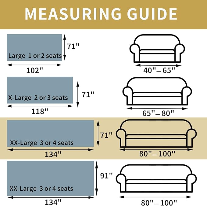 Non Slip Sofa Covers Couch Covers - Image 5