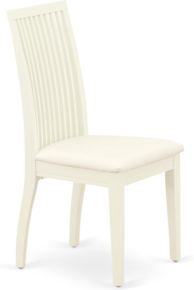 East West Furniture DOIP5-LWH-C 5 Piece Dining Room Table Set Includes a - Image 8