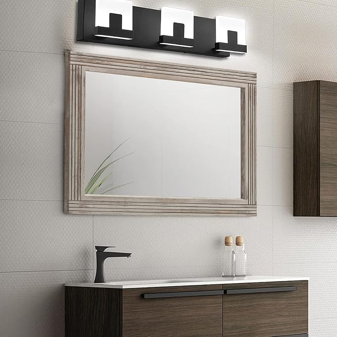 YOSHOOT Hand-Made Wooden Spliced Wall Mirror - Image 2