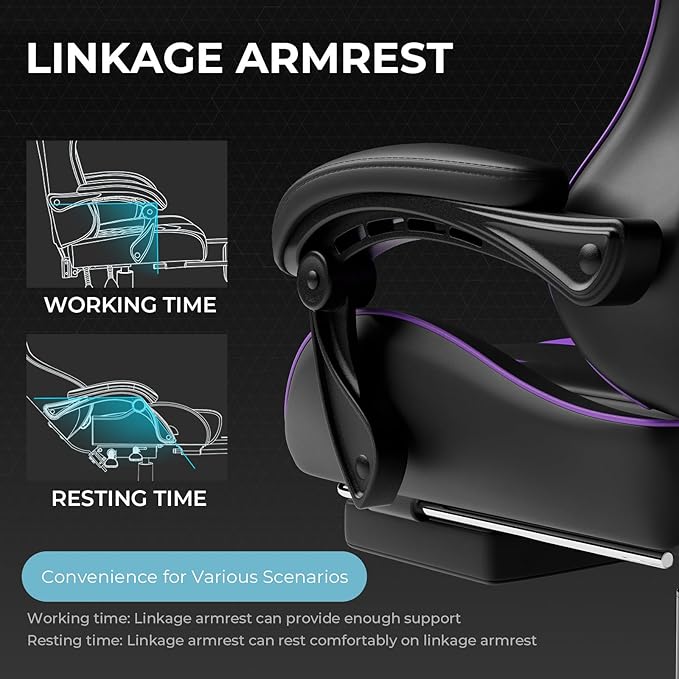 GTPLAYER Gaming Chair, Computer Chair - Image 7
