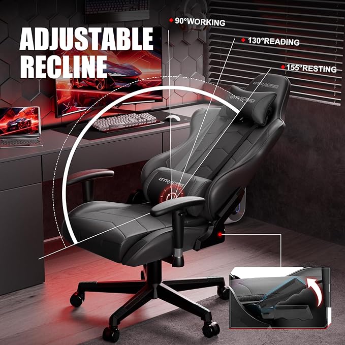 GTRACING Gaming Chair Racing Office Computer Ergonomic Video Game Chair - Image 7