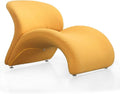 Manhattan Comfort Rosebud Modern Accent Chair Upholstered in Wool Blend by ManhattanComfort