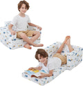 Viviland Kids Chairs for Toddler, 2-in-1 Soft Toddler Couch Fold Out, by VIVILAND
