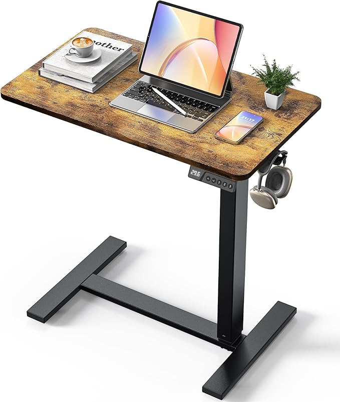 Electric Adjustable Height Standing Desk by YOLEZO