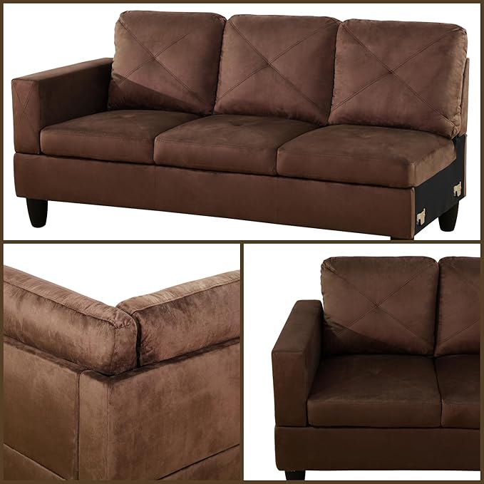 L Shaped Sectional Couches, Modern Modular Sectional Sofa Furniture - Image 5
