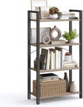 VASAGLE 4-Tier Bookshelf, Bookcase by VASAGLEbySONGMICSHOME