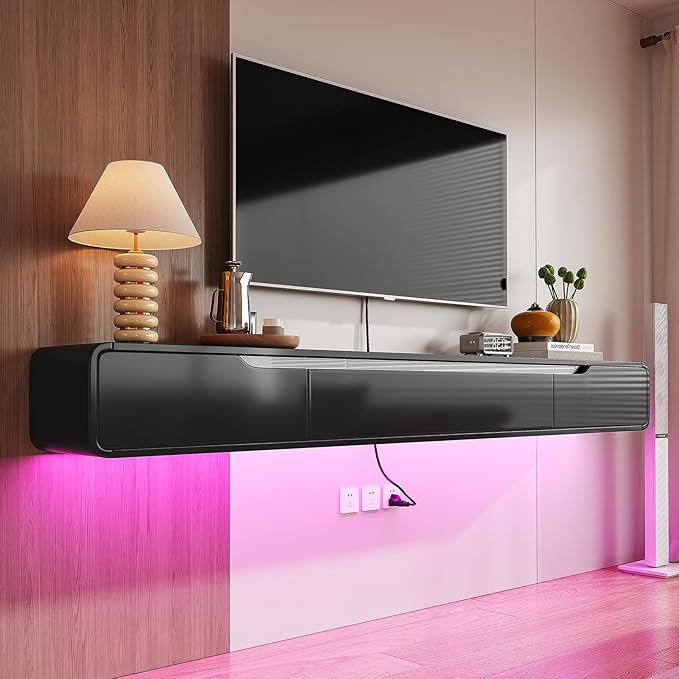 Fully-Assembled Floating TV Stand - Image 7